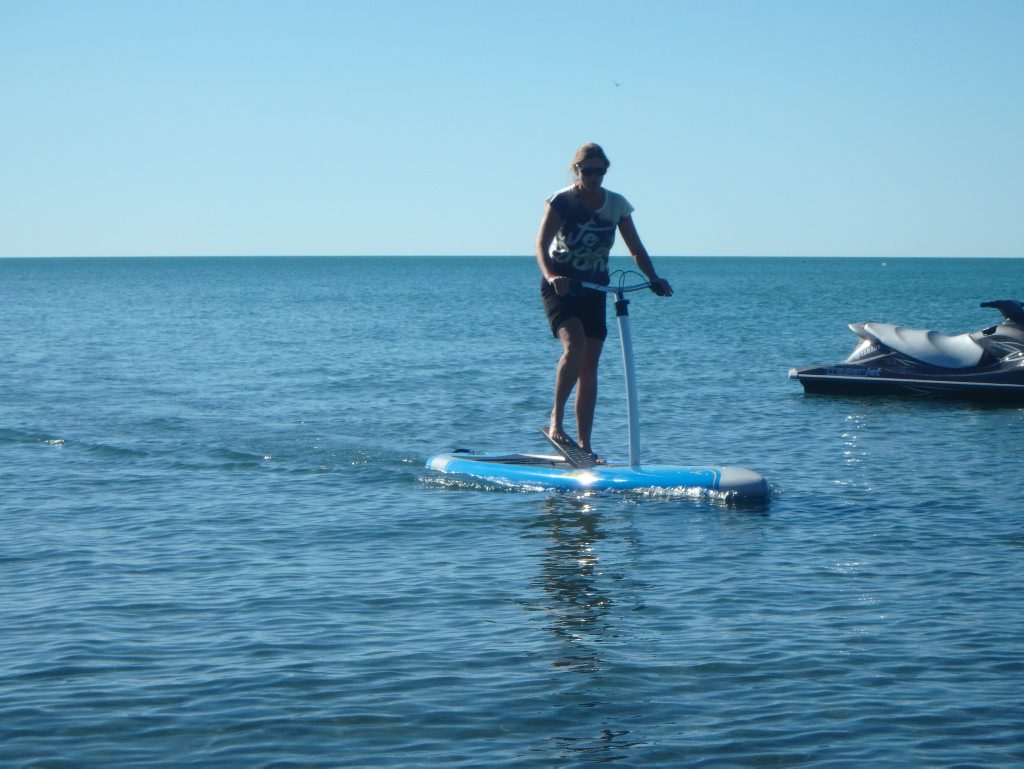 Stand up paddle boarding is a fun way to get out on the water and get some exercise Stand up paddle boarding is a fun way to get out on the water and get some exercise